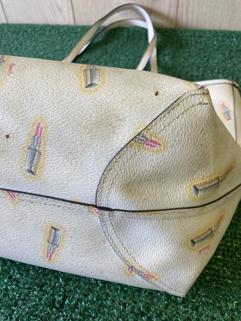 Coach City Tote Bag With Lipstick Print (OKPM-04-056) - Picture 7 of 15